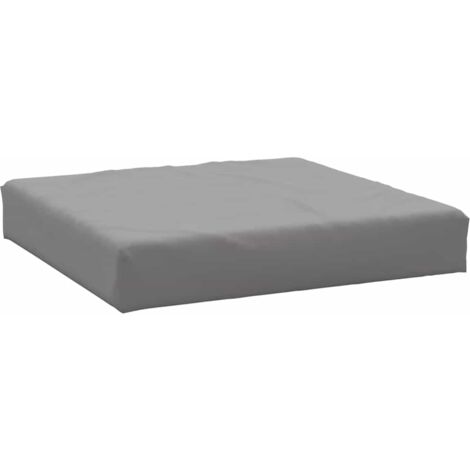 Cojín para sofá de palets tela Oxford gris 60x60x9,5 cm vidaXL