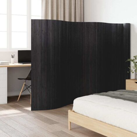 Biombo divisor de bambú gris 165x800 cm vidaXL