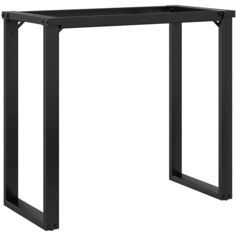 Patas de mesa de comedor estructura O acero 80x40x73 cm vidaXL