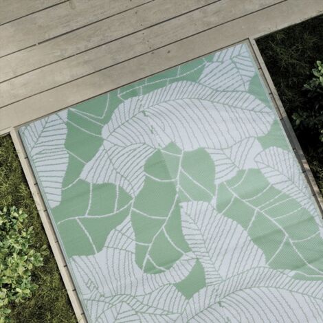 Alfombra de exterior ARAKIL verde 120x180 cm PP vidaXL