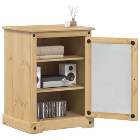 Mueble HiFi Corona madera maciza de pino 60x50x82 cm vidaXL (1/5)