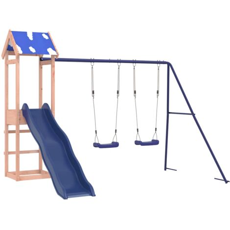 Parque infantil de exterior madera maciza de abeto Douglas vidaXL (1/5)