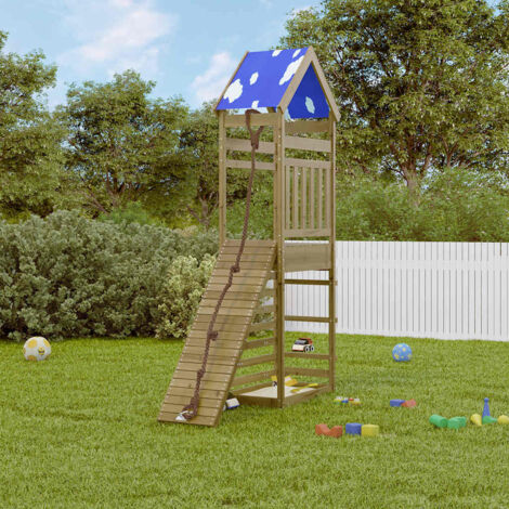 Parque infantil de exterior madera de pino impregnada vidaXL (1/5)