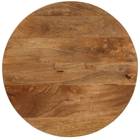 Tablero de mesa redondo madera maciza de mango Ø 50x3,8 cm vidaXL