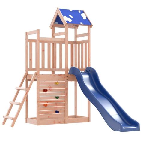 Parque infantil de exterior madera maciza Douglas3156935 vidaXL