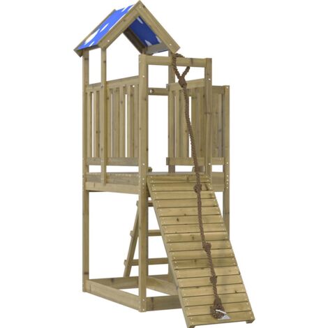 Parque infantil de exterior madera de pino impregnada vidaXL