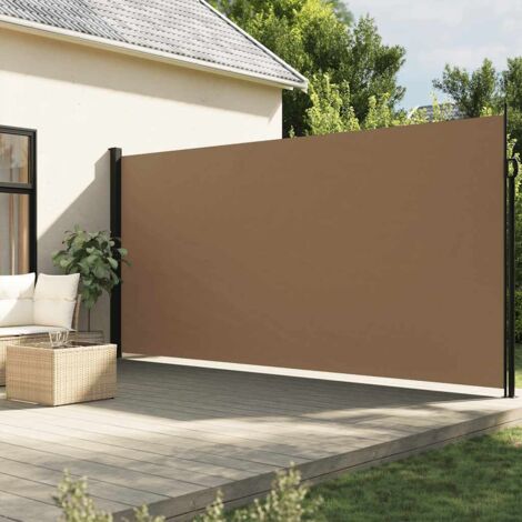 Toldo lateral retráctil gris taupe 200x300 cm vidaXL