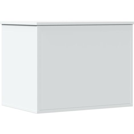 Caja de almacenaje madera de ingeniería blanca 60x42x46 cm vidaXL