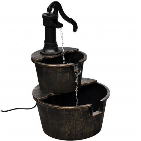 Fuente con diseño de bomba de pozo vidaXL