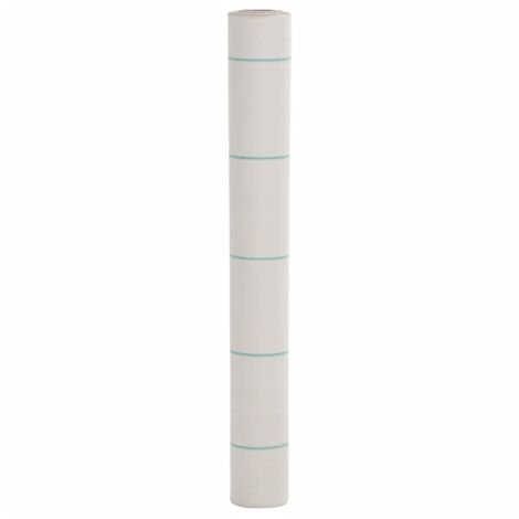 Membrana de malezas PP blanca 1x150 m vidaXL