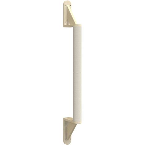 Poste rascador de pared para gatos sisal 109 cm vidaXL