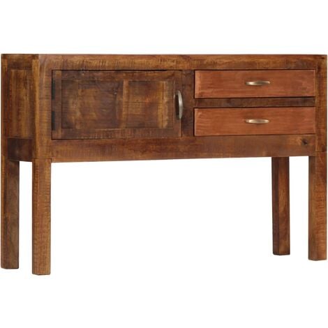 Aparador de madera maciza de mango 118x30x75 cm vidaXL