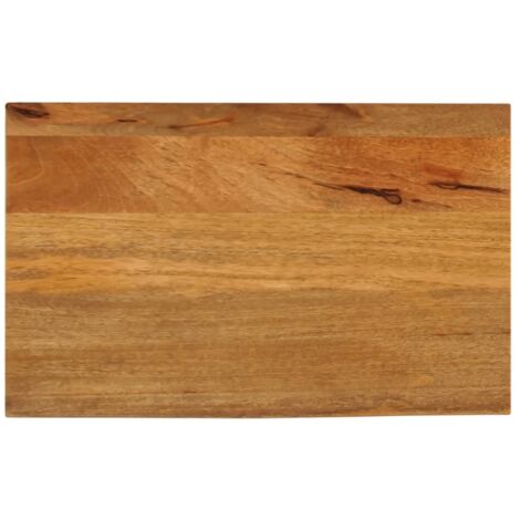 Tablero de mesa borde natural madera maciza mango 60x20x3,8 cm vidaXL