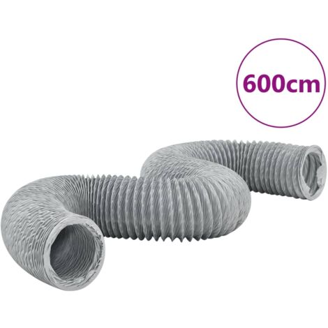 Conducto de escape PVC 6 m Ø20 cm vidaXL