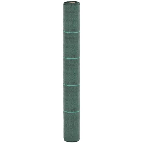 Membrana de malezas PP verde 1x10 m vidaXL