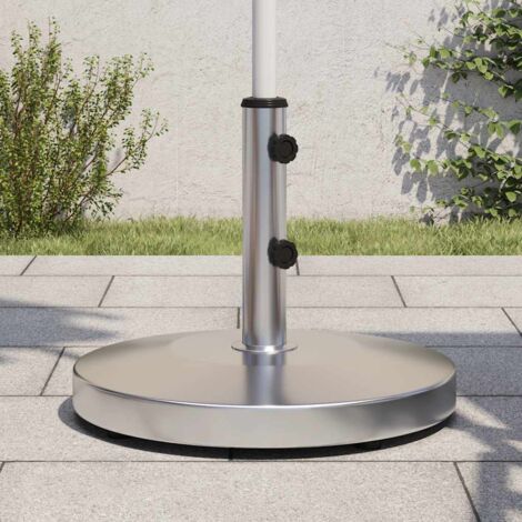 Base de sombrilla redonda para palos de Ø32/38/48 mm 25 kg vidaXL
