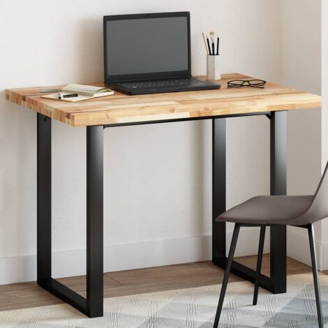 Tablero de mesa rectangular madera maciza acacia 80x70x4 cm vidaXL
