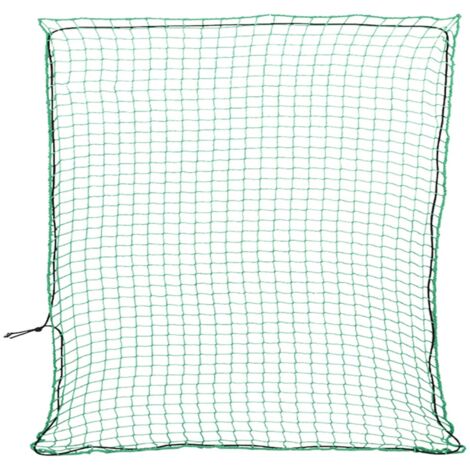 Red de remolque con cuerda elástica PP verde 4x4 m vidaXL