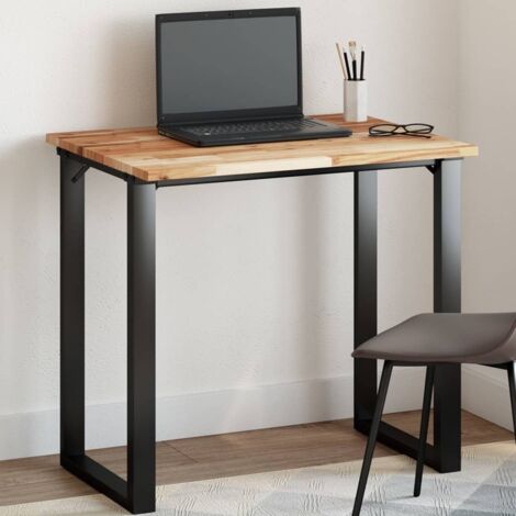 Tablero de mesa rectangular madera maciza acacia 100x60x2 cm vidaXL