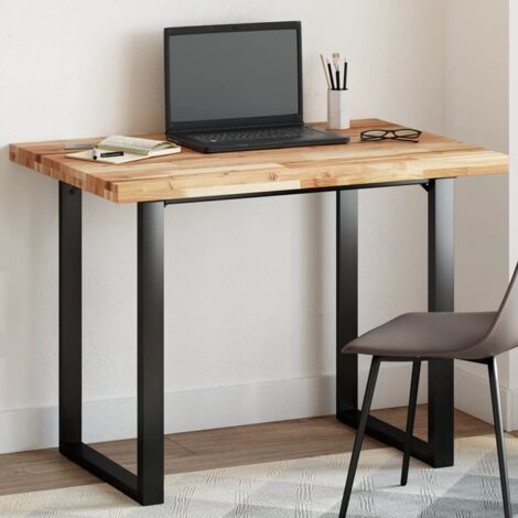 Tablero de mesa rectangular madera maciza acacia 100x70x4 cm vidaXL