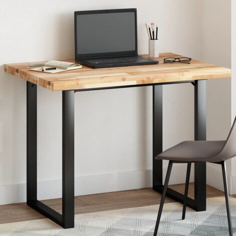 Tablero de mesa rectangular madera maciza acacia 100x70x4 cm vidaXL