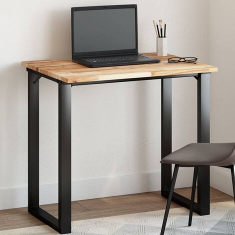 Tablero de mesa rectangular madera maciza acacia 100x60x2 cm vidaXL