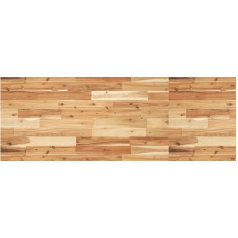Encimera tocador baño madera acacia acabado aceite 160x50x2 cm vidaXL