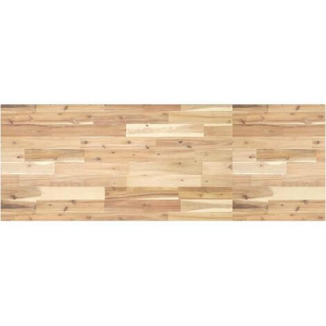 Tablero escritorio madera maciza acacia sin tratar 120x50x2 cm vidaXL