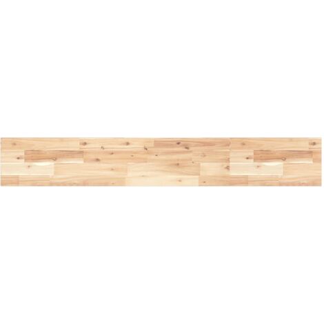 Tablero de mesa rectangular madera maciza acacia 120x20x2 cm vidaXL (1/5)