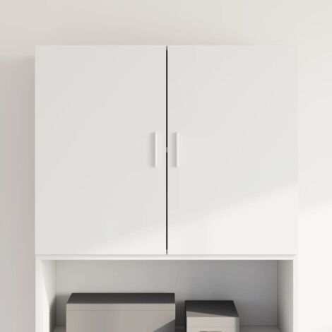 Armario de pared madera de ingeniería blanco 80x42,5x64 cm vidaXL