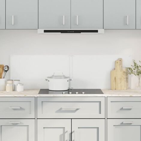 Salpicaderos cocina 2 uds vidrio templado transparente 70x60 cm vidaXL