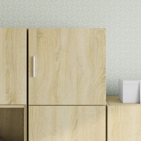 Armario de pared madera ingeniería roble Sonoma 40x42,5x40 cm vidaXL
