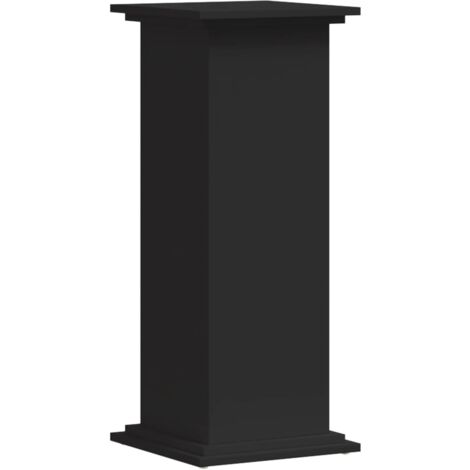 Soportes para plantas madera de ingeniería negro 33x33x80 cm vidaXL