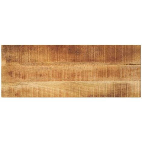 Tablero mesa rectangular madera maciza mango rugosa 70x30x2,5cm vidaXL