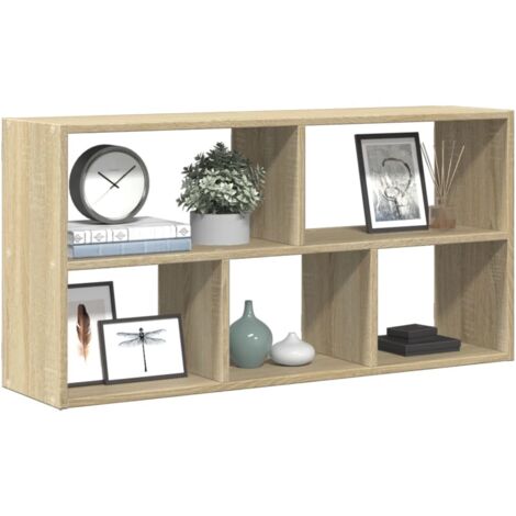 Estantería de pared madera ingeniería roble Sonoma 100x25x50 cm vidaXL