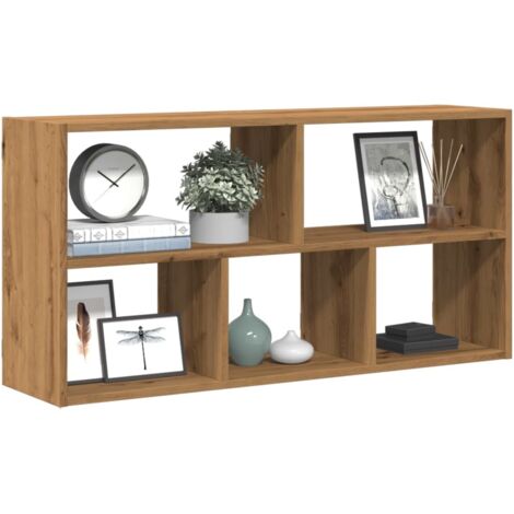 Estante de pared madera ingeniería roble artisian 100x25x50 cm vidaXL