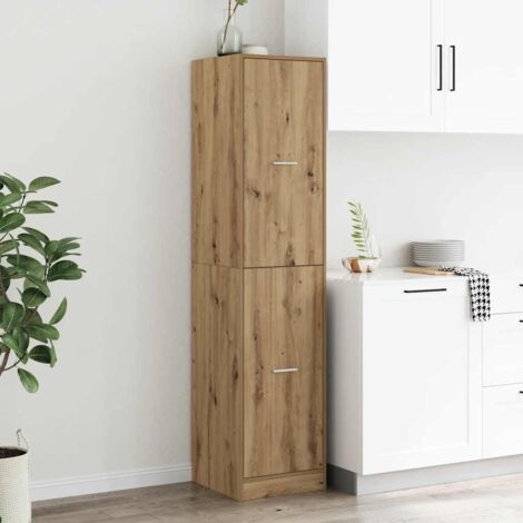 Armario botiquín madera ingeniería roble artisian 40x41x174,5cm vidaXL