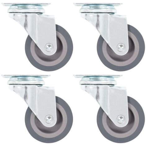 Ruedas giratorias 4 unidades 50 mm vidaXL