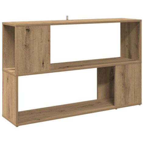 Estantería madera de ingeniería roble artisan 100x24x63 cm vidaXL (1/5)