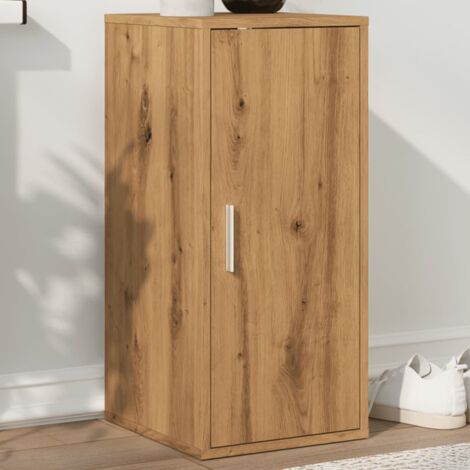 Mueble zapatero madera de ingeniería roble artisan 32x35x70 cm vidaXL (1/5)