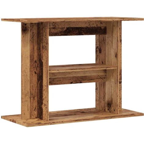 Soporte para acuario de madera vieja 80x35x60 cm Madera de ingeniería vidaXL