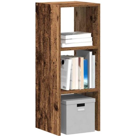 Estantería apilable de madera vieja 30x30x80cm madera procesada vidaXL