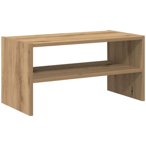 Zapatero apilable roble artesanal 60x30x30,5 cm vidaXL (1/5)