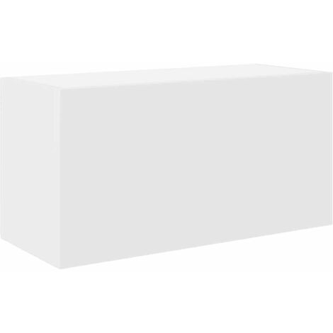 Mueble de pared de baño madera ingeniería blanco 60x25x30 cm vidaXL
