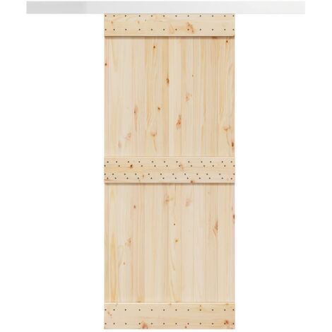 Kit de herrajes para puertas correderas aleación de aluminio vidaXL