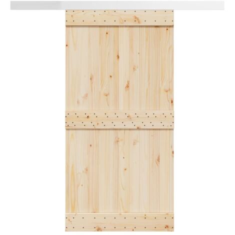 Kit de herrajes para puertas correderas aleación de aluminio vidaXL