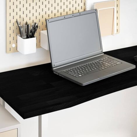 Tablero escritorio 160x60x2,5cm rectangular madera maciza roble vidaXL