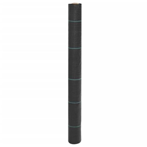 Membrana para malezas PP negra 1x25 m vidaXL