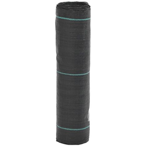 Membrana antihierbas negra 0,5x50 m PP vidaXL