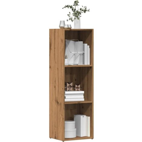 Estantería de madera ingeniería roble artisan 36x30x114 cm vidaXL